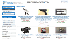Desktop Screenshot of familyfirearmsales.com